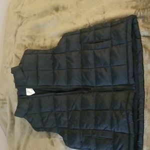 Kids Black Puffer Vest